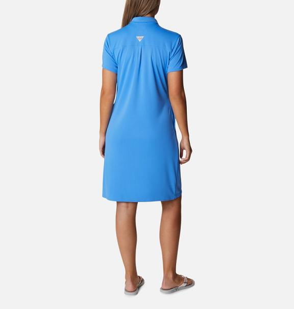 Columbia Tidal Tee Dresses Blue For Women's NZ72683 New Zealand